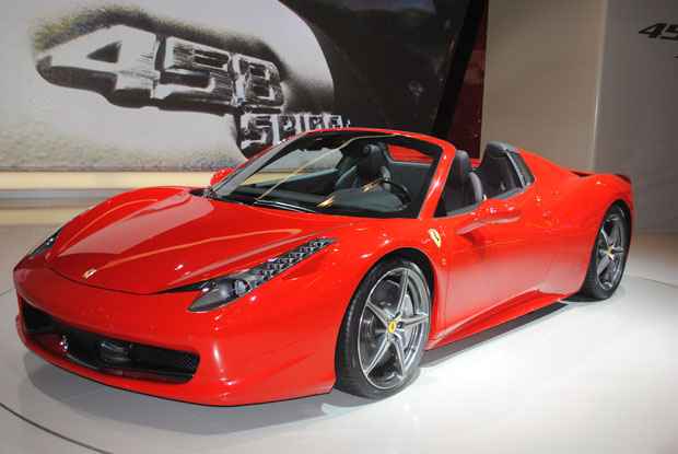 Ferrari 458 Spider is the Best self-descovery car of 2012