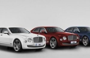 Bentley presents the special edition of  Mulsanne 95