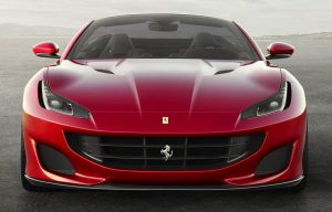 Ferrari Portofino shooting on the commercial set